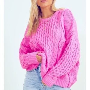 Altered state sweater, pink, had for 3 months